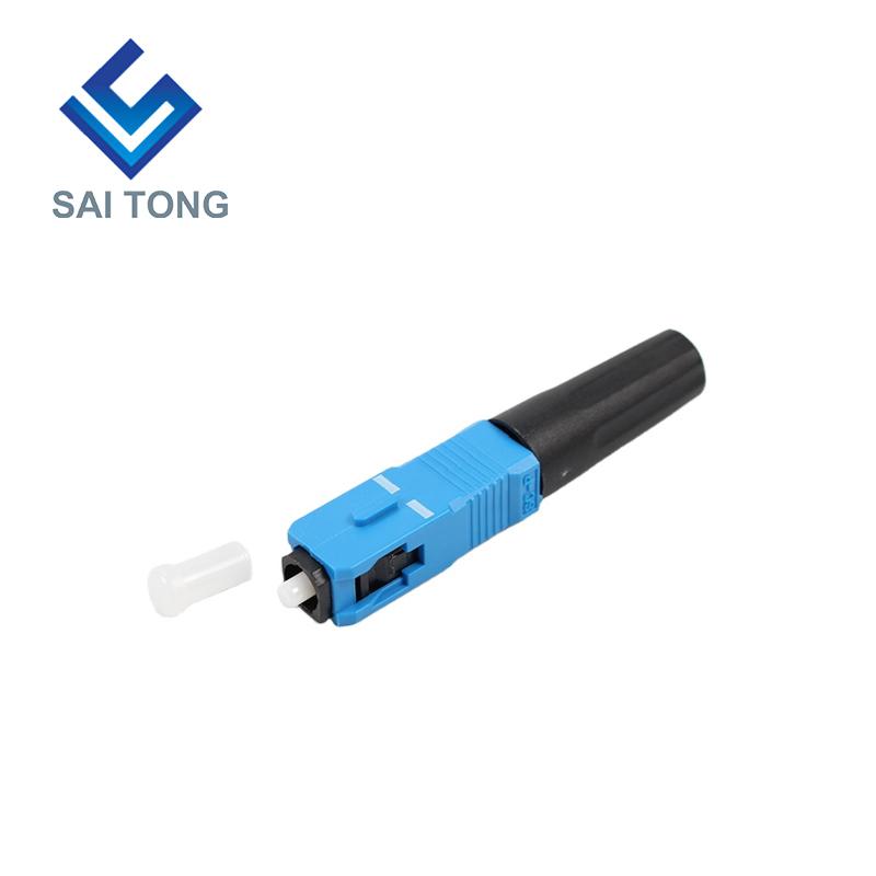 Saitong Supply Rýchly konektor komunikačného zariadenia sc/upc ftth Fiber Optic Fast Connector