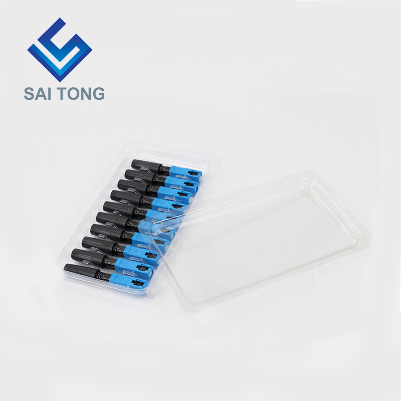 Saitong Supply Rýchly konektor komunikačného zariadenia sc/upc ftth Fiber Optic Fast Connector