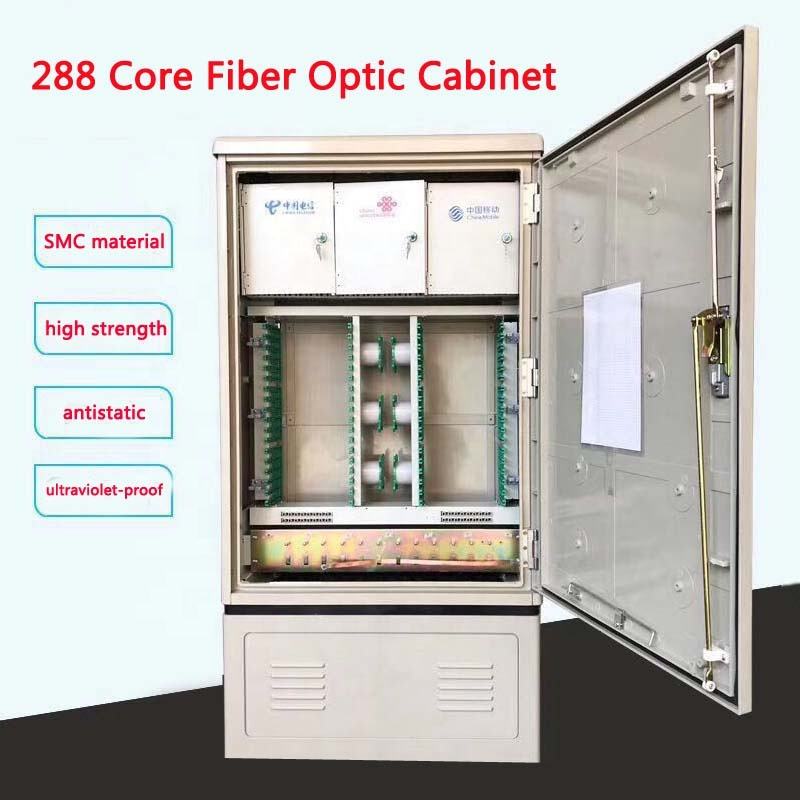 SaiTong FTTH Splice 288 Core optická SMC skrinka vodotesná IP55 smc optická skrinka Podpora pre štandardné alebo prispôsobené